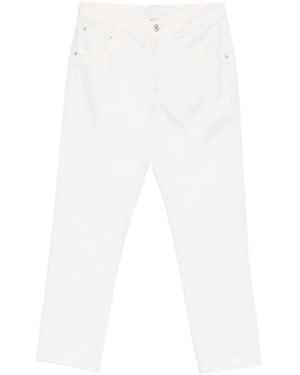 Brunello Cucinelli Dyed Pants - White