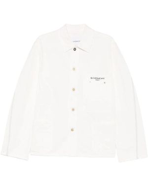 Givenchy Neutrals Jackets - White