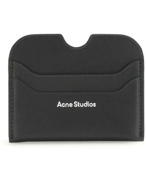 Acne Studios Leather Card Holder - Black