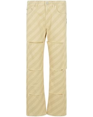 Marni Cotton Jeans - Natural