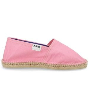 A.P.C. Espadrilla - Pink