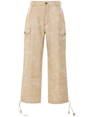 Etro Cargo Pants With Coulisse - Natural