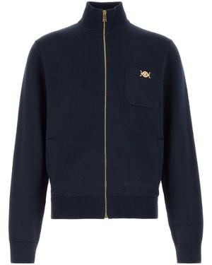 Versace Solid Sweatshirt - Blue