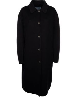 Prada Clothing Coats - Black