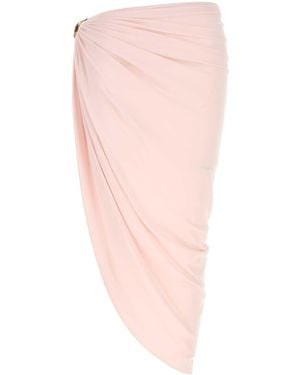 Sportmax Stretch Crepe Licenza Skirt - Pink