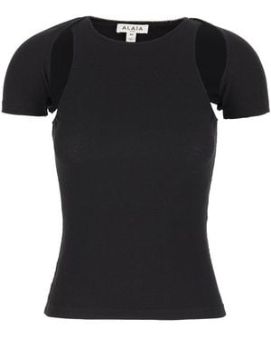 Alaïa Clothing T-Shirt - Black