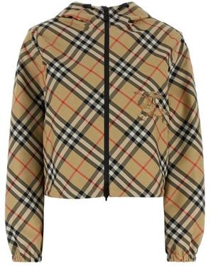 Burberry Neutrals Jackets - Natural