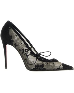 Christian Louboutin 'Km Lace' Pumps - Black