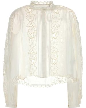 Isabel Marant Ramie Rubra Shirt - White