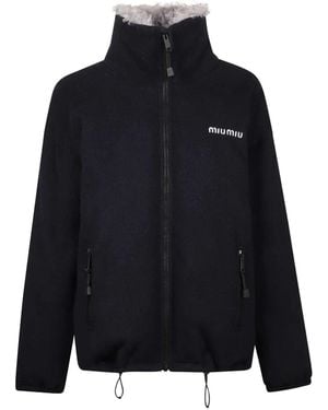 Miu Miu Puffer Jacket - Blue