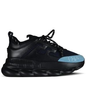 Versace Chain Reaction Sneakers - Black