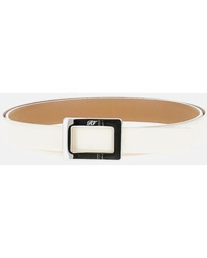Roger Vivier Belts Calfskin - White