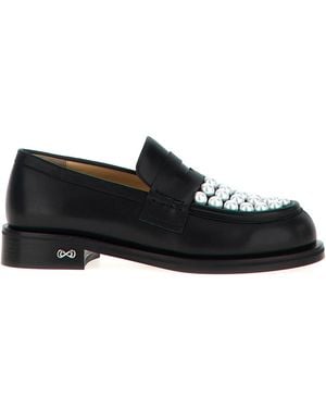 Mach & Mach Mach & Mach 'Sirene' Loafers - Black