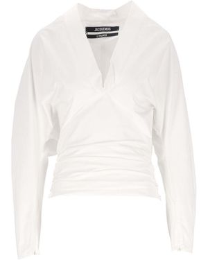 Jacquemus La Blouse Colombe - White
