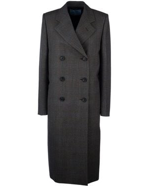 Prada Clothing Coats - Black