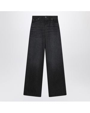 Chloé Loose Washed Jeans - Gray