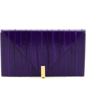 Giuseppe Zanotti 'Tuxedo' Clutch - Purple