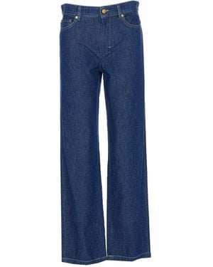 Max Mara Polly Jeans Straight Leg - Blue