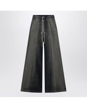 Rick Owens Wide-Leg Pants - Gray