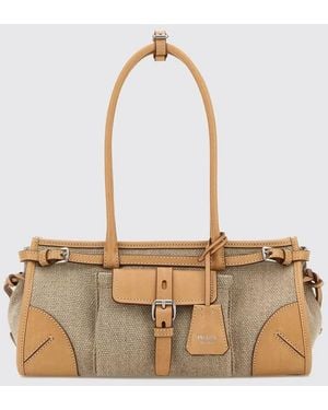 Prada Tote Bag - Natural