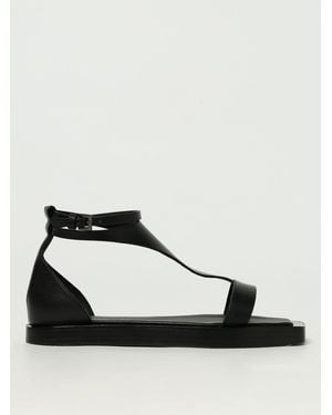 Max Mara Flat Sandals - Black