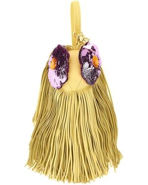 Fendi 'Bag Bugs' Charm - Metallic