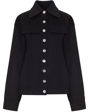 Sportmax Shaped Overshirt - Black