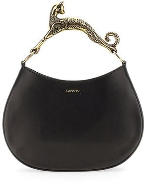 【関税&送料込】Lanvin Borsa Hobo Cat Hobo Cat Leather Bag | Lanvin