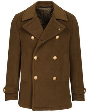 Tagliatore Monaco Wool Jacket - Green