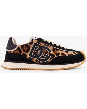 Dolce & Gabbana 'Dg Cushion' Sports Shoes - Black