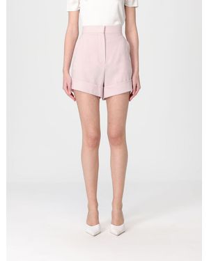 Max Mara Tailored Wool Shorts - Pink