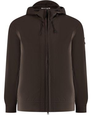 Stone Island Clothing Jackets - Black