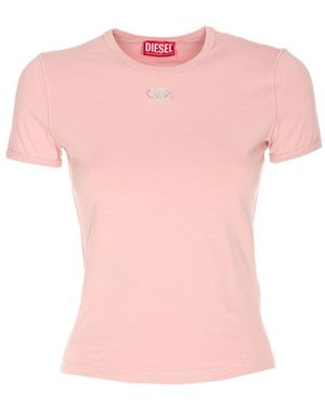 DIESEL T-Uncutieslong T-Shirt - Pink