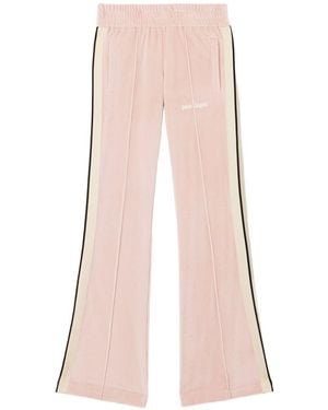 Palm Angels Chenille Track Pants - Pink