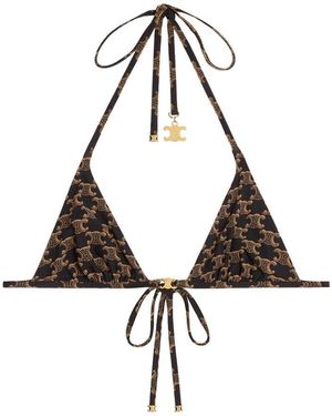 Celine Triangle Top - Metallic