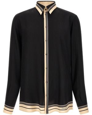 Dolce & Gabbana Dolce & Gabbana 'Martini' Shirt - Black