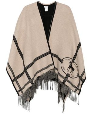 Fendi Neutrals Jackets - Natural