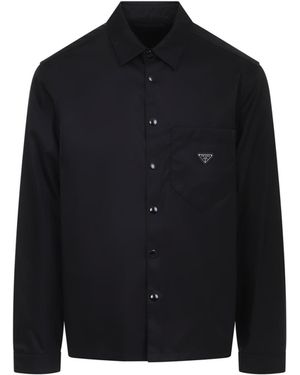 Prada Re-Nylon Shirt - Black