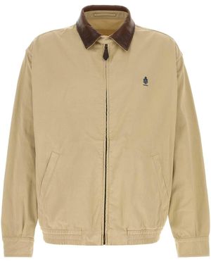 Prada Sand Cotton Jacket - Natural