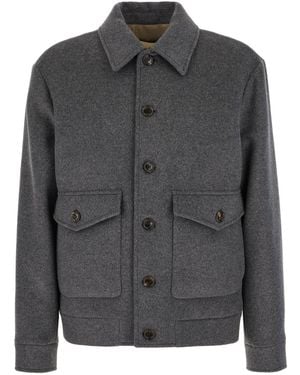 Valentino Garavani Clothing Jackets - Gray