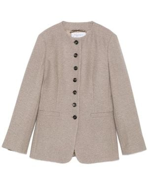 Max Mara Neutrals Jackets - Brown