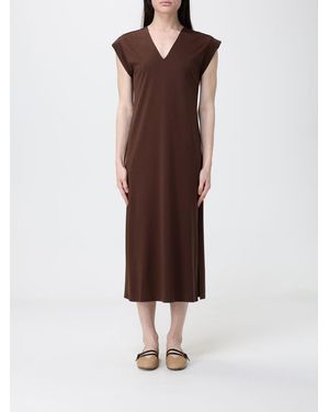 Weekend by Maxmara Viscose Knit Dress - Brown