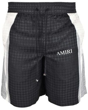 Amiri Ma Quad Panel Shorts - Gray