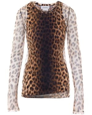 Sportmax Spxzebu Long Sleeves Top - Brown