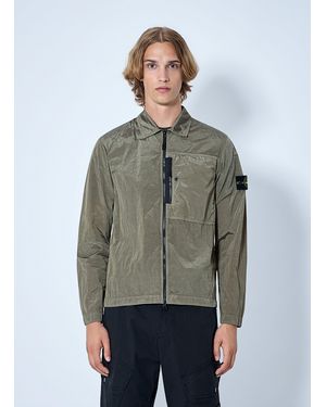 Stone Island Technical Nylon Jacket - Gray