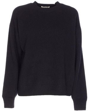 AURALEE Baby Cashmere Sweater - Blue