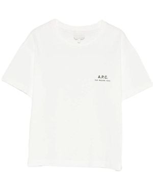 A.P.C. T-Shirts & Vests - White