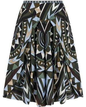PUCCI Emilio 'Manuba' Print Pants - Black