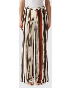 Max Mara Pants Ivory - Natural