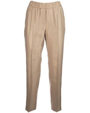 Peserico Clothing Pants - Natural